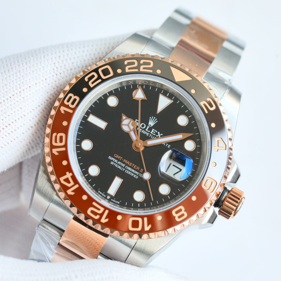 C-Factory - Brown- Rosegold 904L Steel - Automatic - 40mm