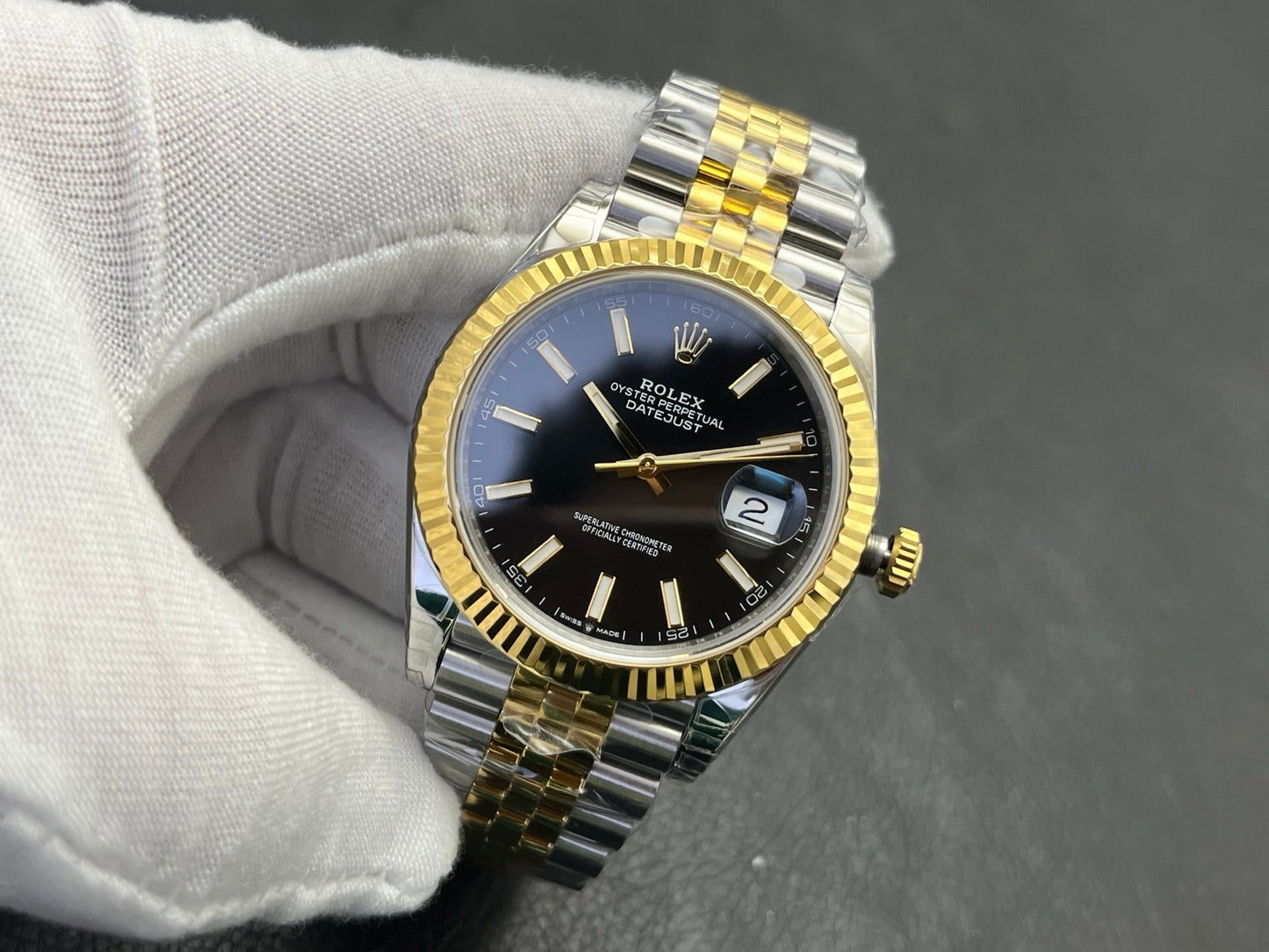 C-Factory -Black - Yellow - Silver Yellow 904L Steel- Automatic - 41mm