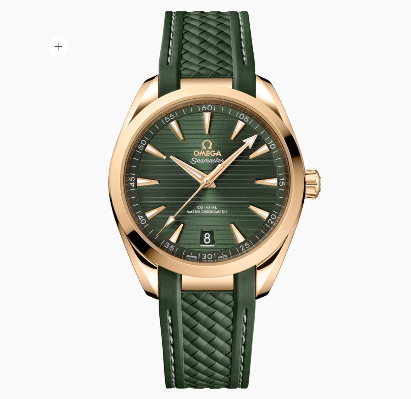 Yellow gold - Green -Green Rubber - Automatic - 41mm