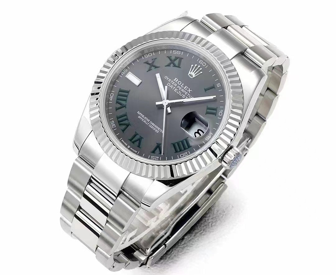 C-Factory - Grey- Silver 904L Steel- Automatic - 41mm