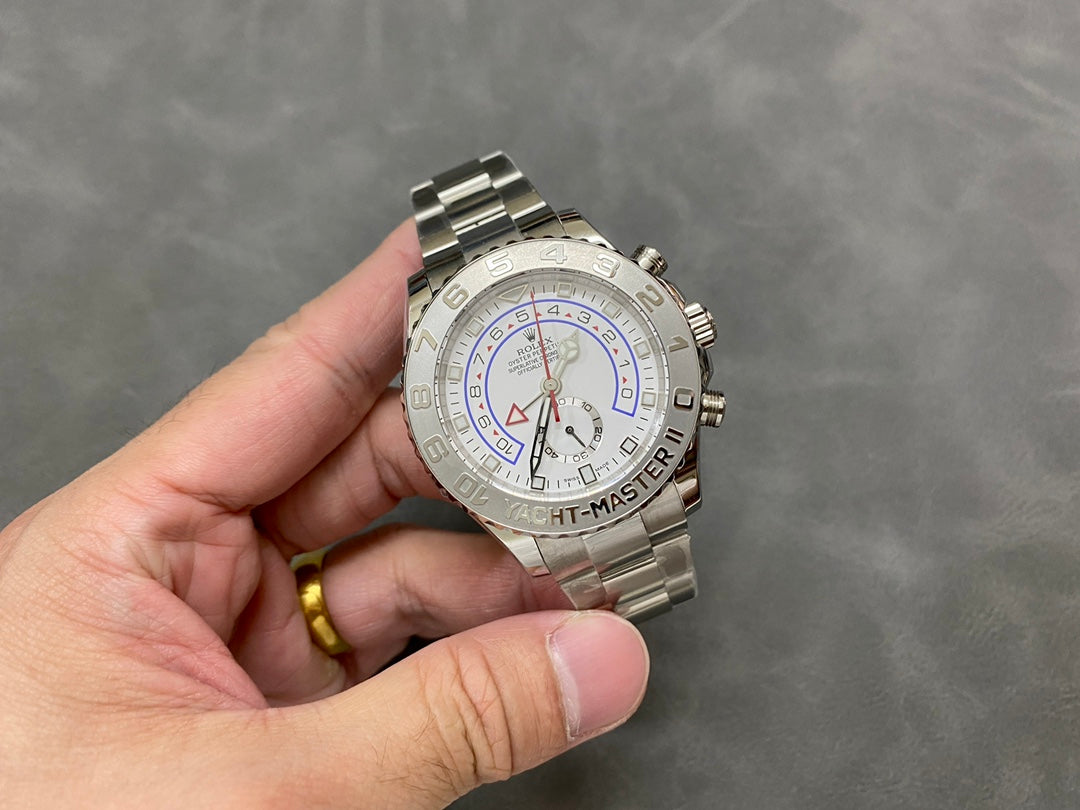 C-Factory -Chronograph - Silver - 904L Steel - Automatic - 44mm