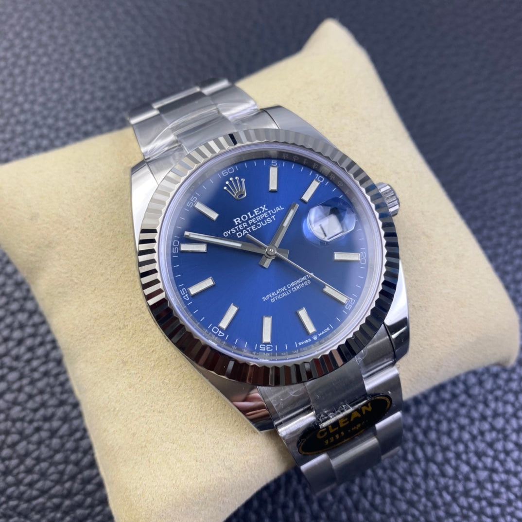 C-Factory 126334- Blue - Silver 904L Steel - Automatic - 41mm