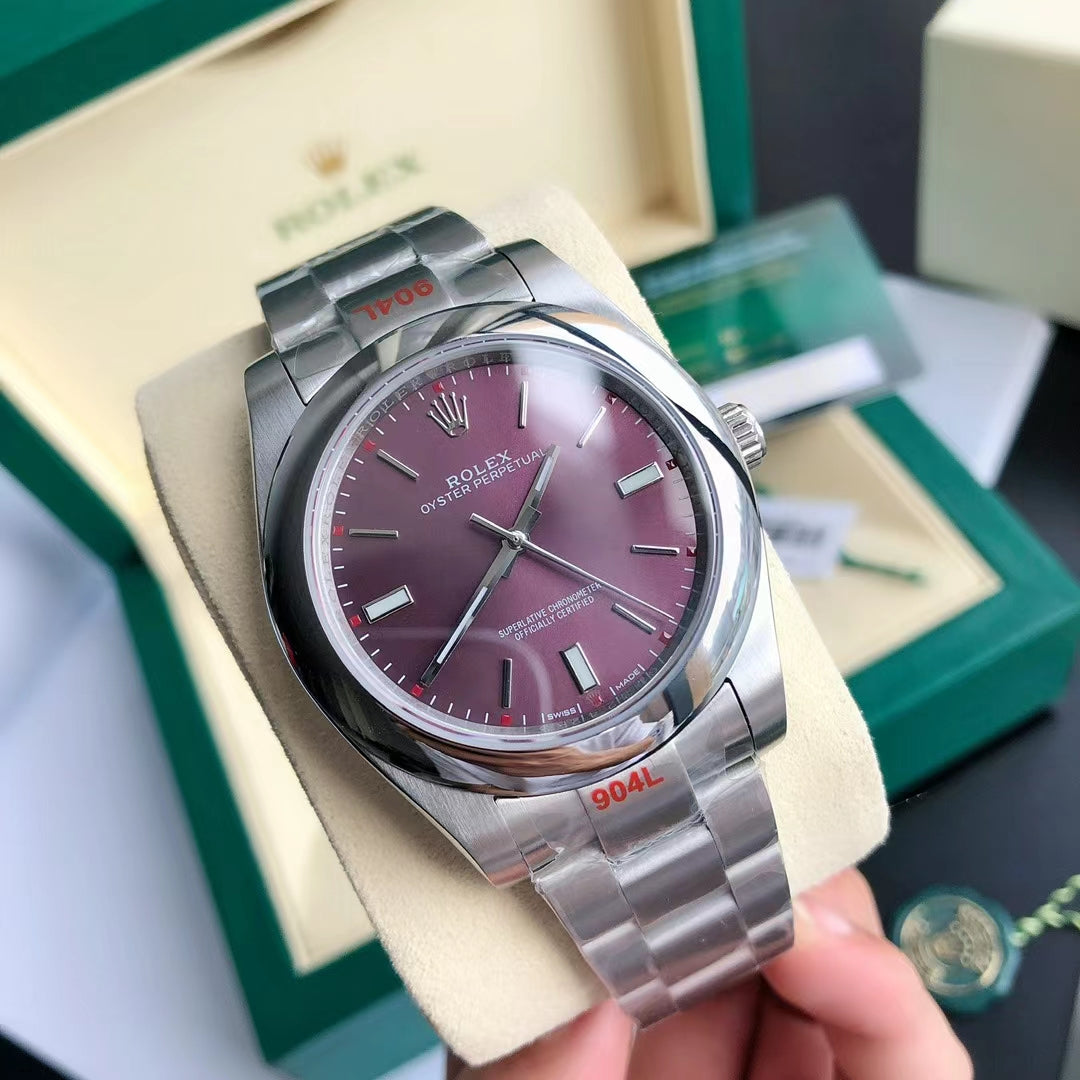 Purple Silver - Steel 904L Silver - Automatic - 41mm/31mm