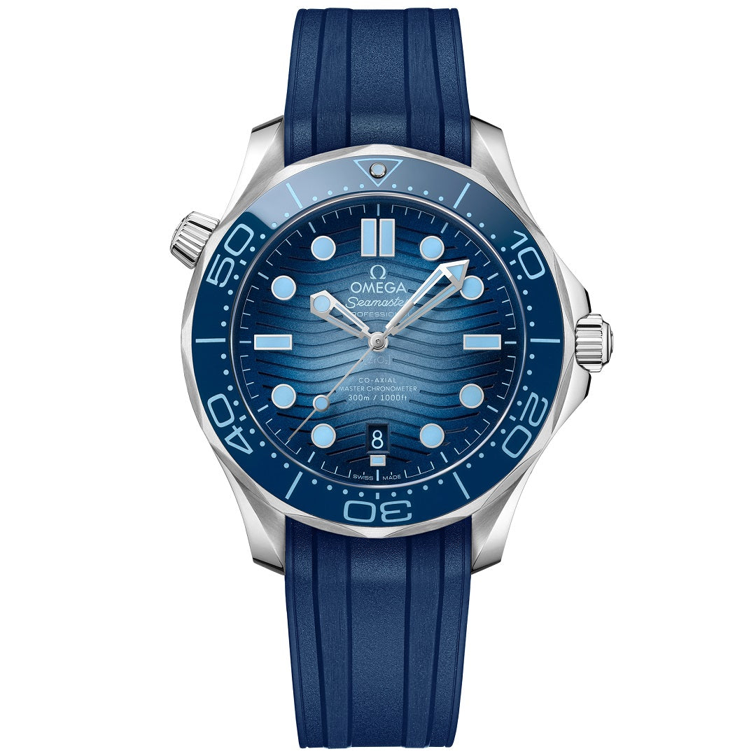 Ocean face -Blue Rubber - Automatic - 42mm