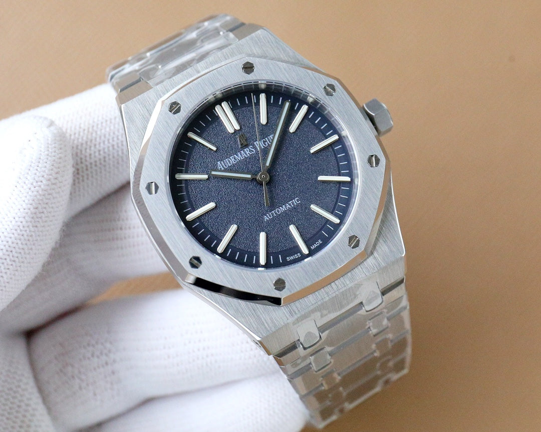 Blue frosted face - 904L Steel - Automatic - 41mm