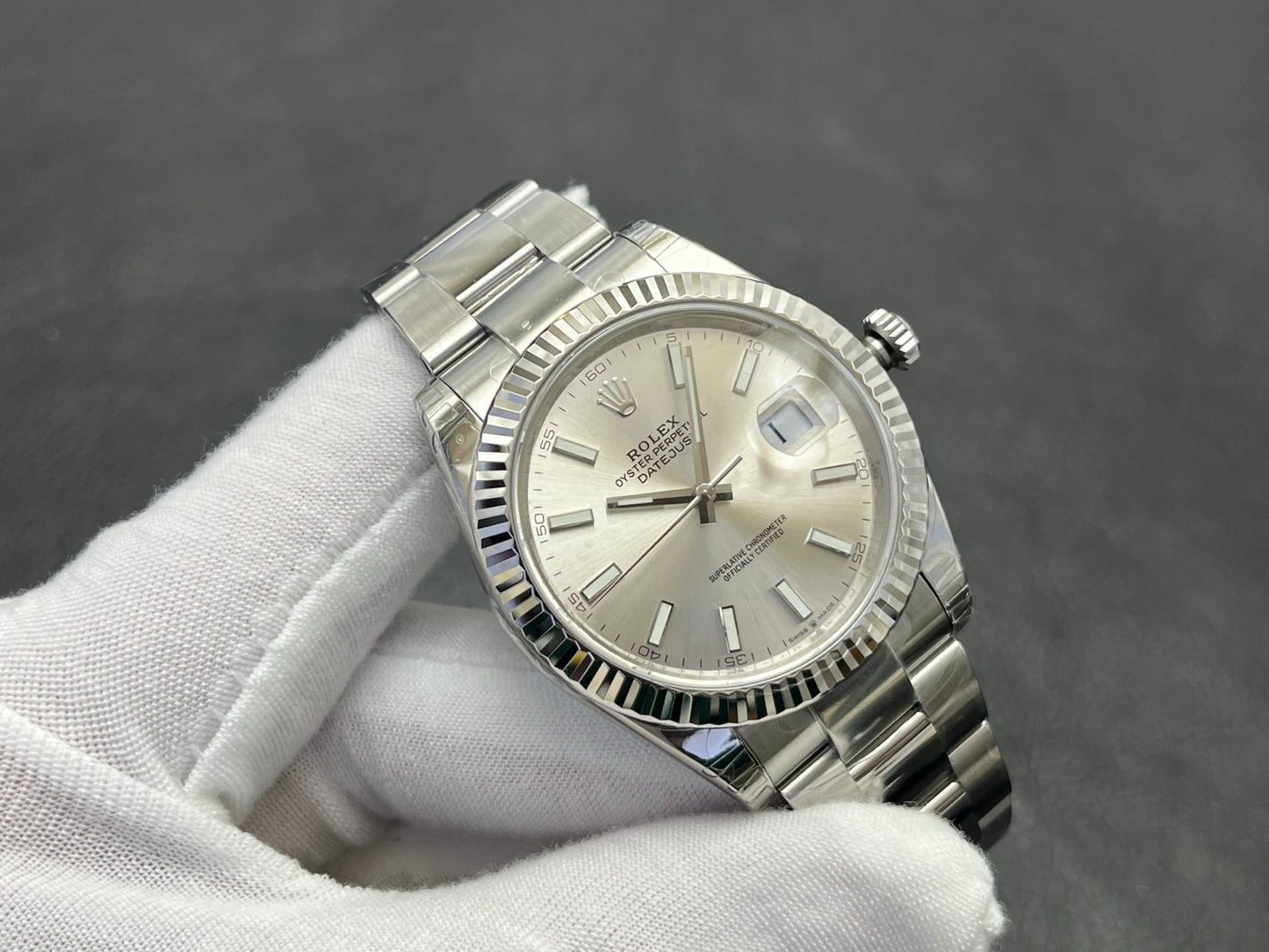 C-Factory -Silver - Silver 904L Steel- Automatic - 41mm