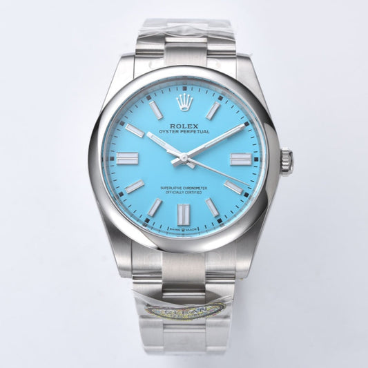 C-Factory - Baby blue - Silver 904L Steel- Automatic - 41mm/36mm