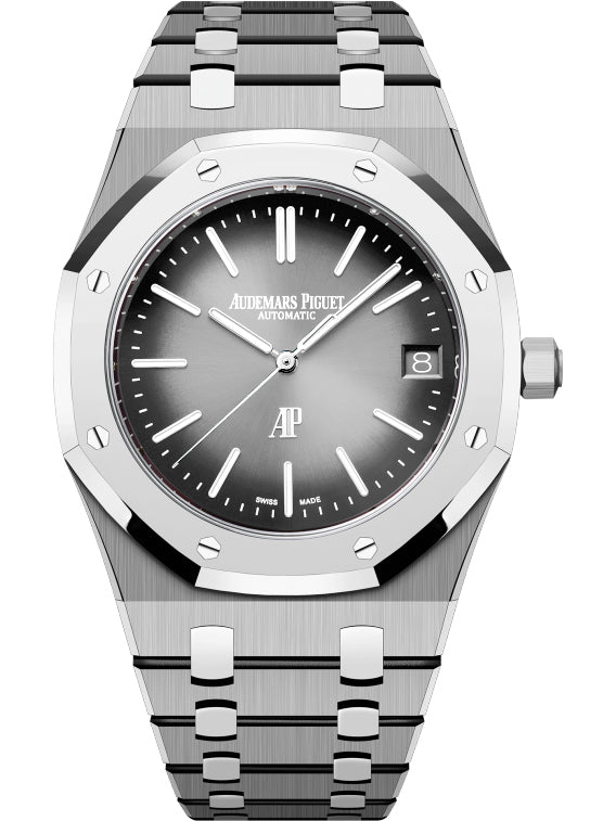 Grey - 904L White Steel - Automatic - 41mm