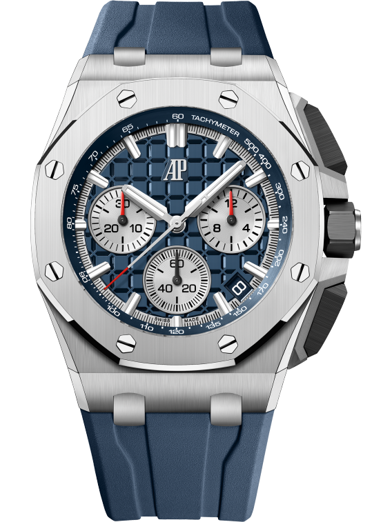 Chronograph - Ceramic Bezel - 904L Steel - Quartz- 43mm