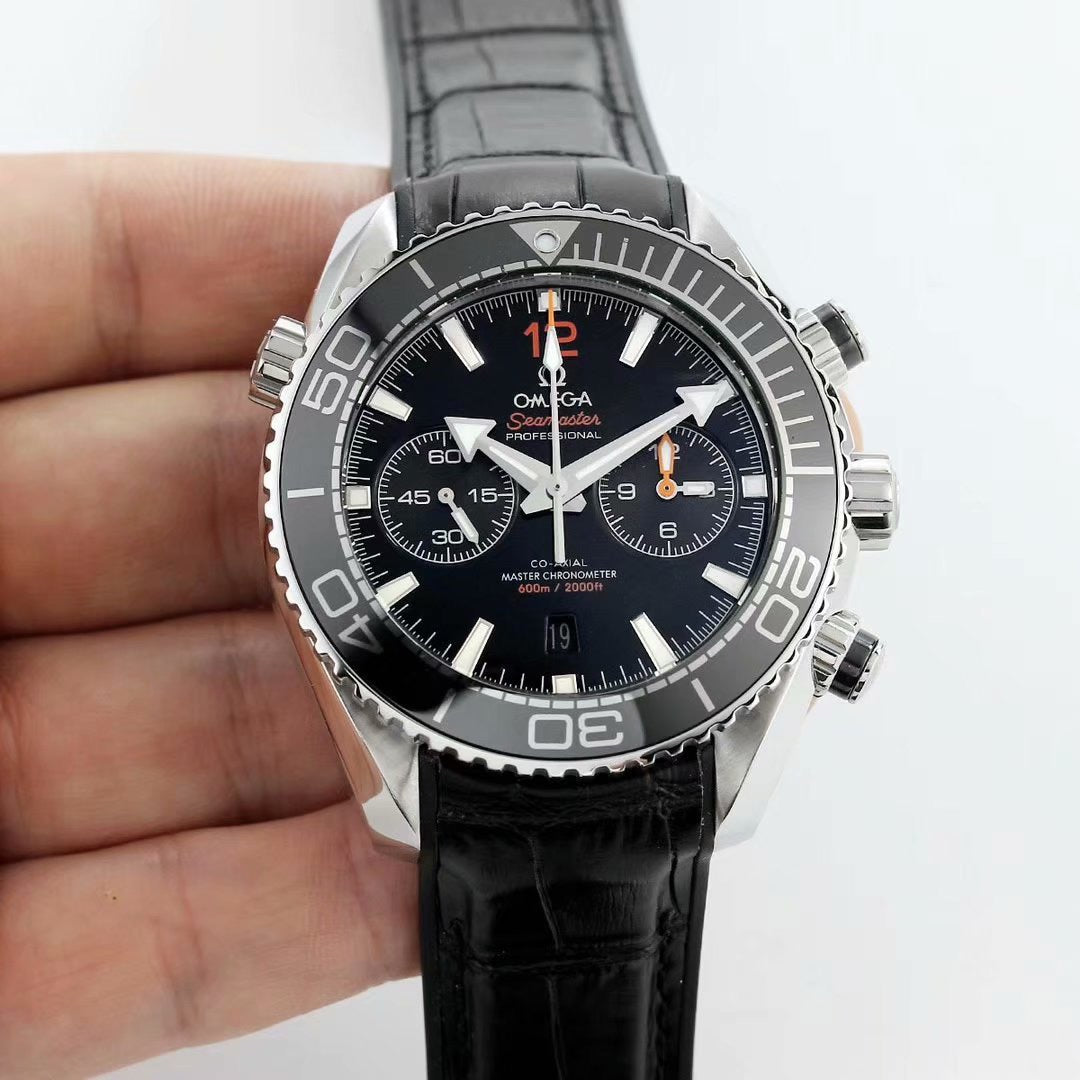 Chronograph - Selfwinding- Black Rubber- Automatic - 45.5mm