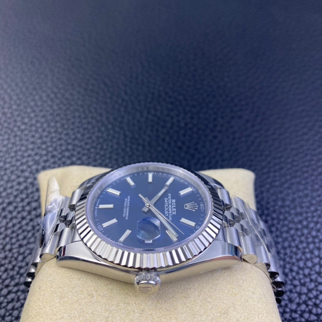 C-Factory 126334- Blue Face - Silver 904L Steel - Automatic - 41mm