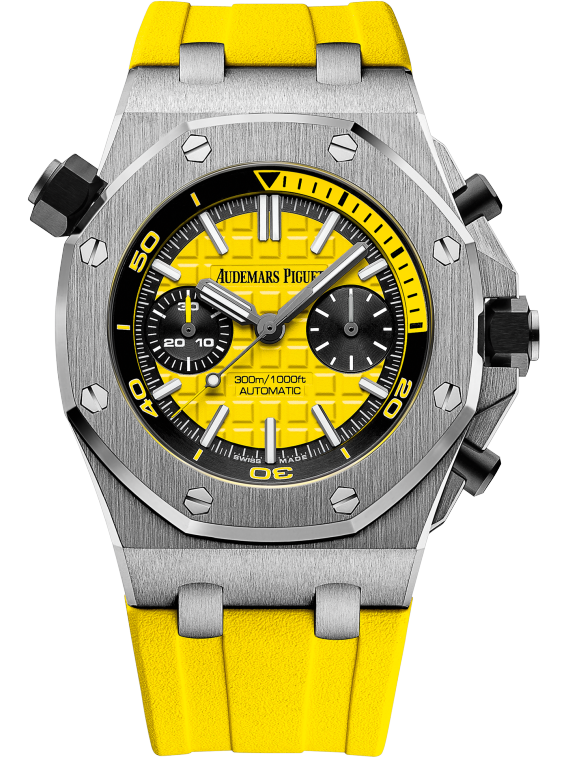 26703ST.OO - Yellow -Yellow Rubber - Quartz- 42mm