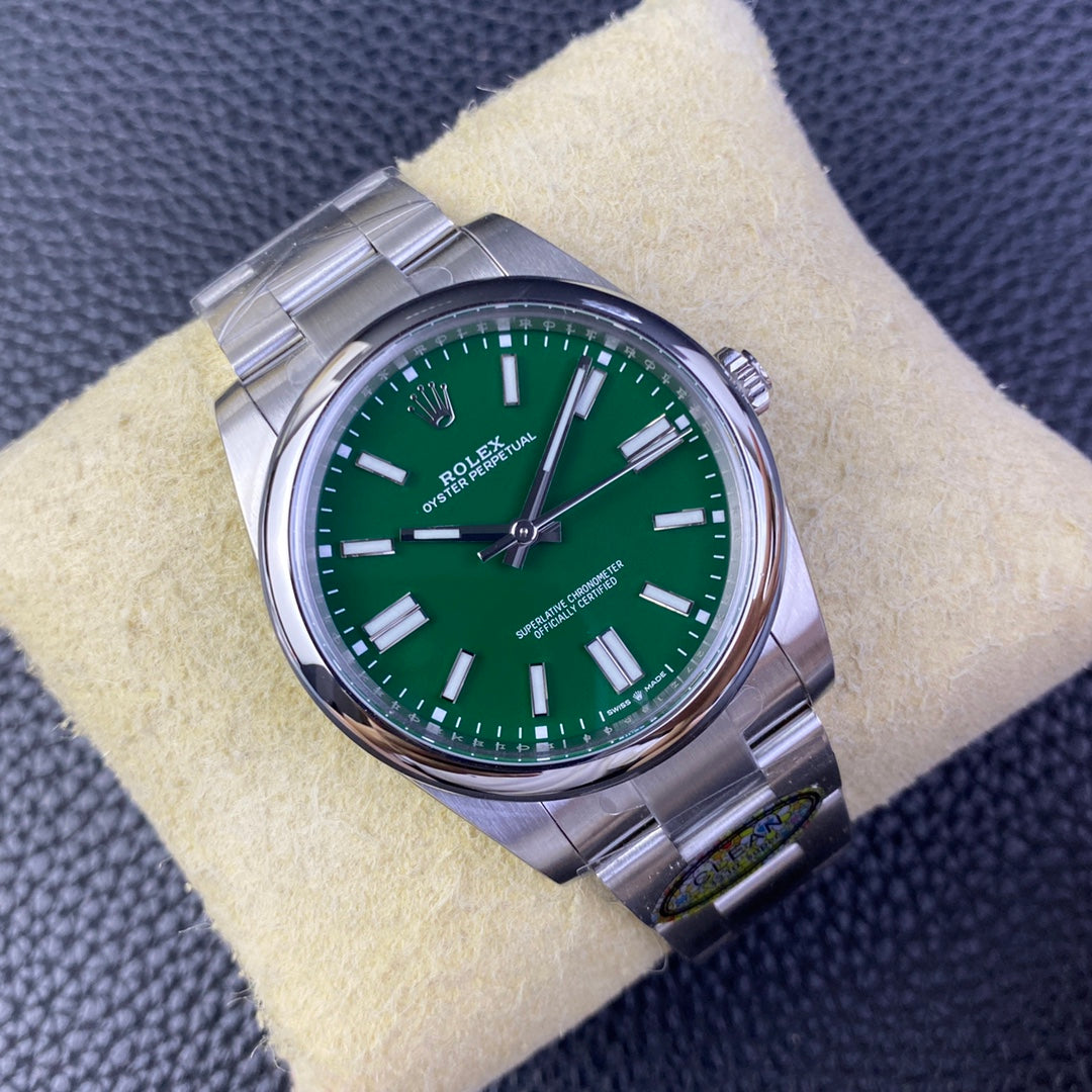 C-Factory - Green - Silver 904L Steel- Automatic - 41mm