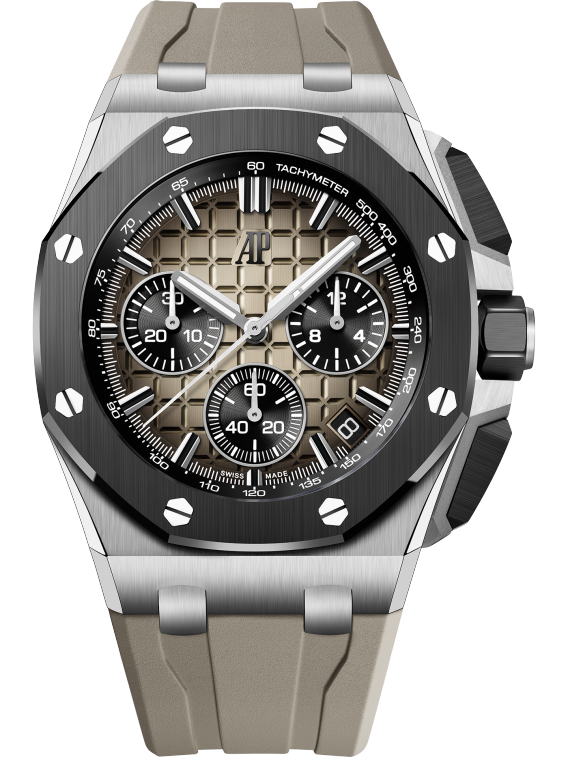 Chronograph - Ceramic Bezel - 904L Steel - Quartz- 43mm