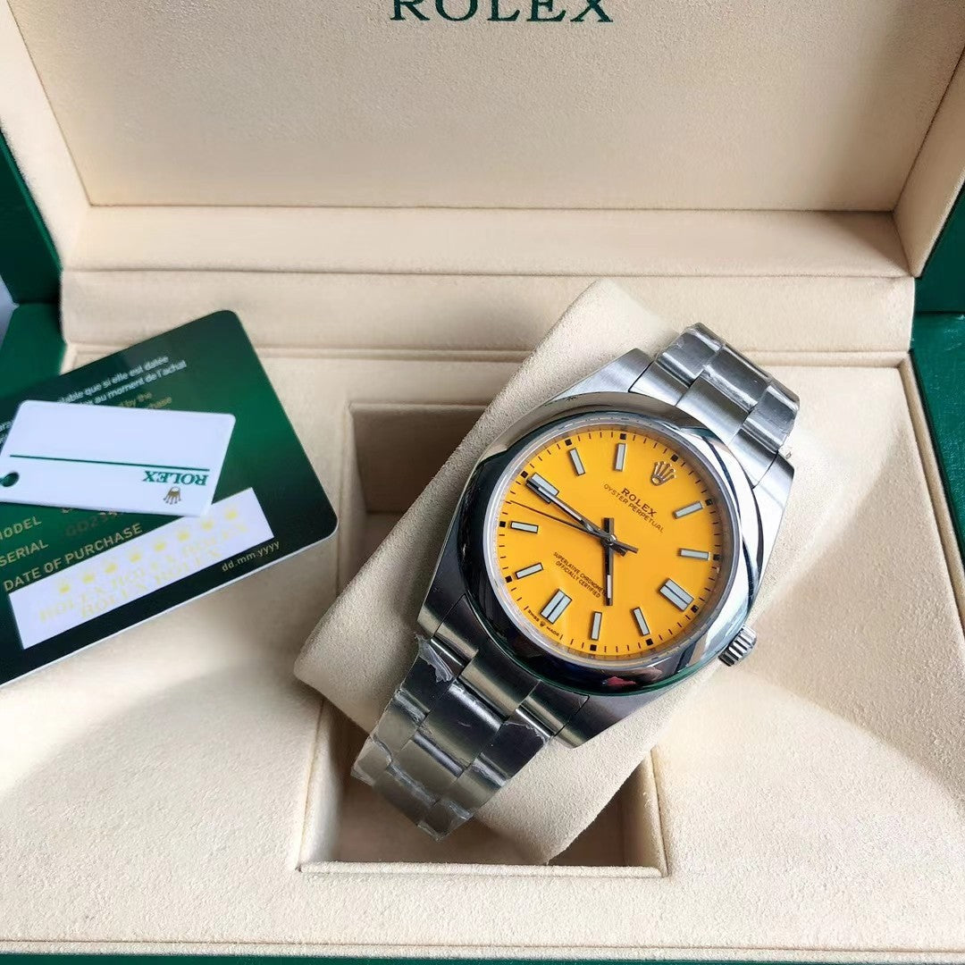 Yellow Silver - Steel 904L Silver - Automatic-41mm/31mm
