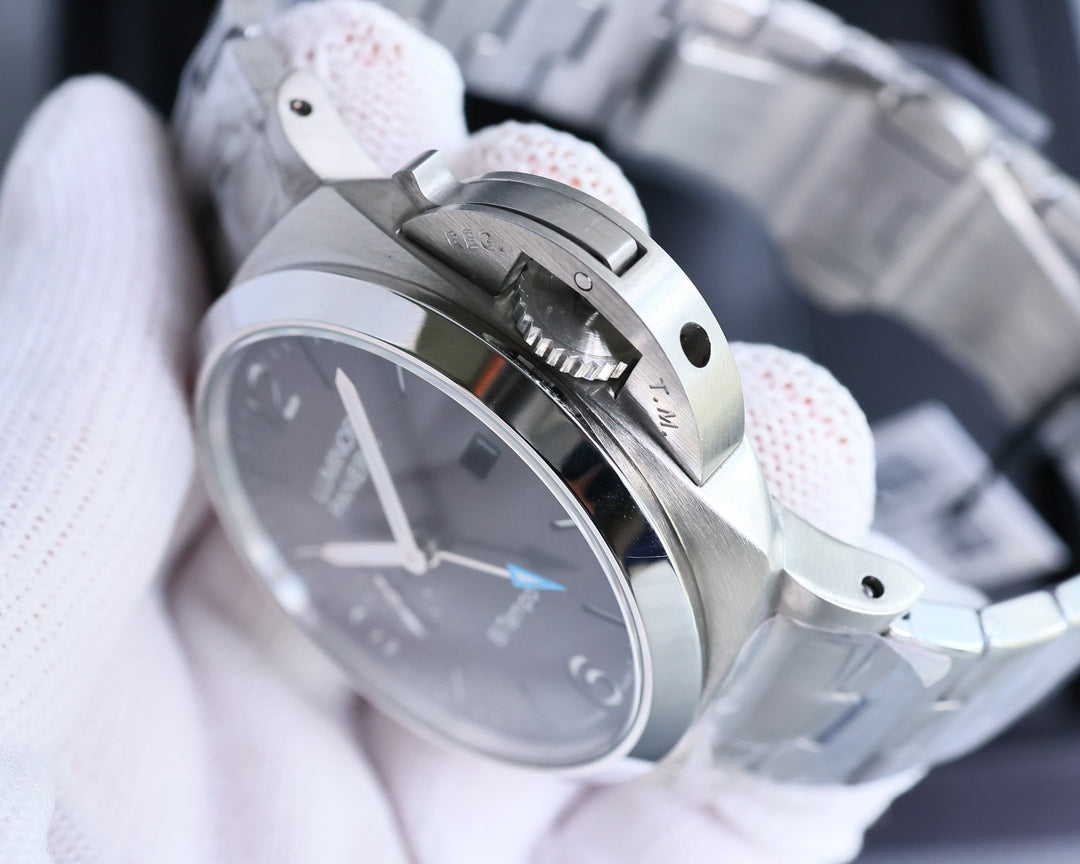 Black 316L - Silver Steel - Automatic - 44mm