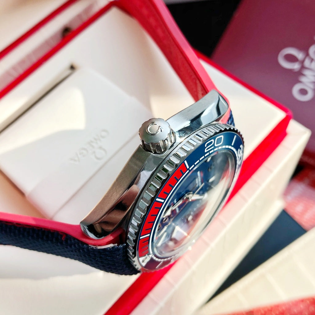 Blue Red -Blue Rubber - Automatic - 43mm