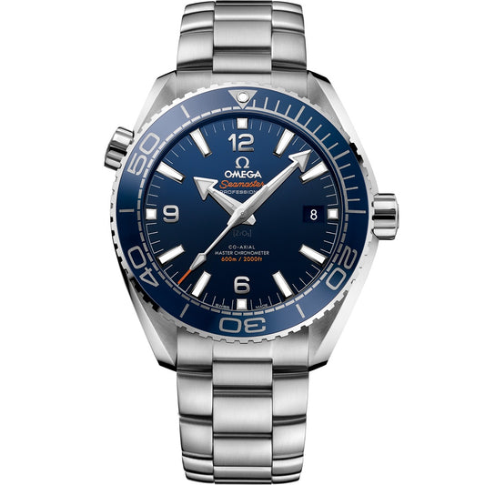 Blue Bezel -Silver 904L Steel - Automatic - 43mm