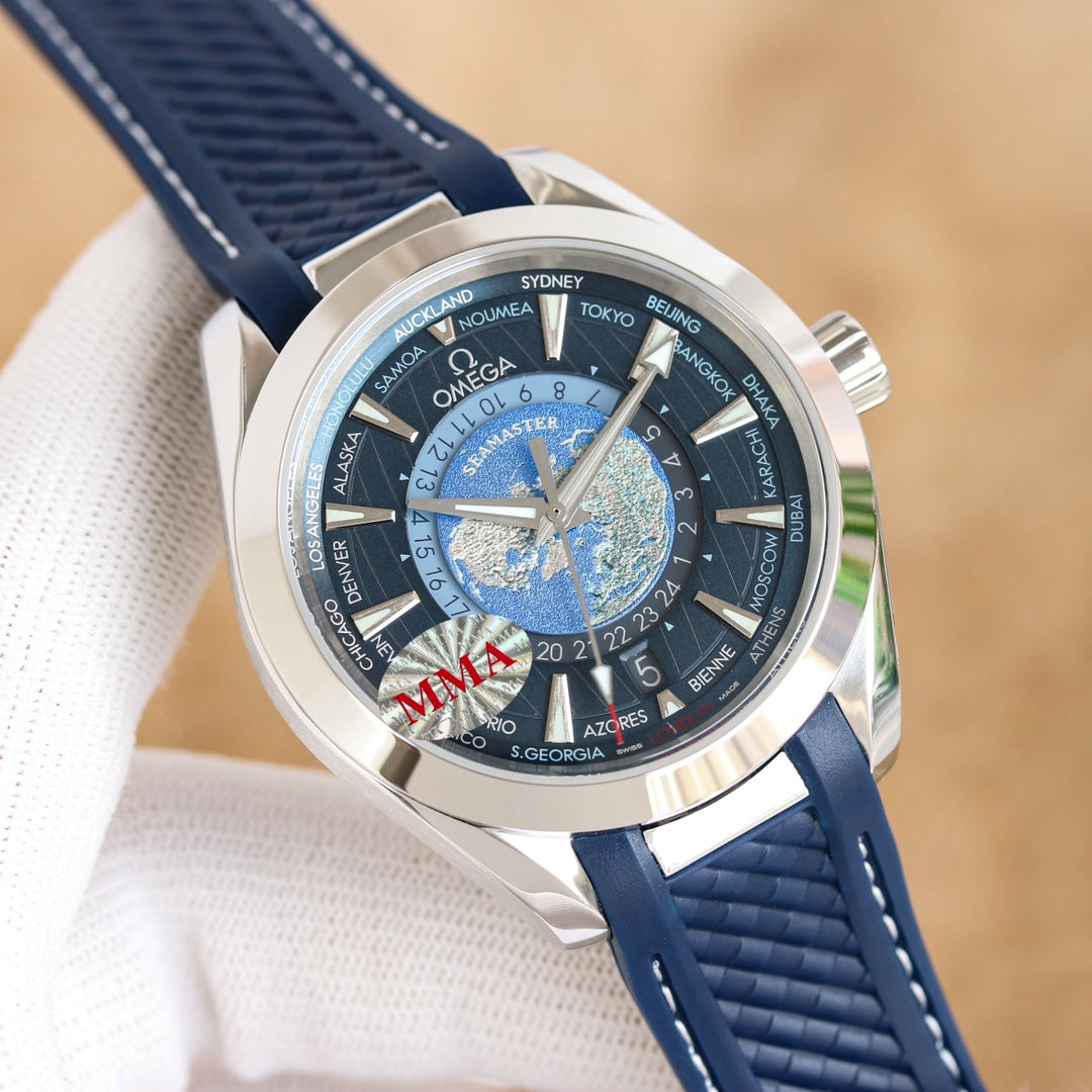 Blue Ceramic- Blue Rubber- Automatic - 43mm