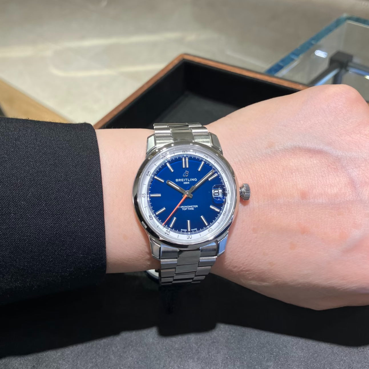 Blue Silver -904L Steel -B31-Automatic - 38mm