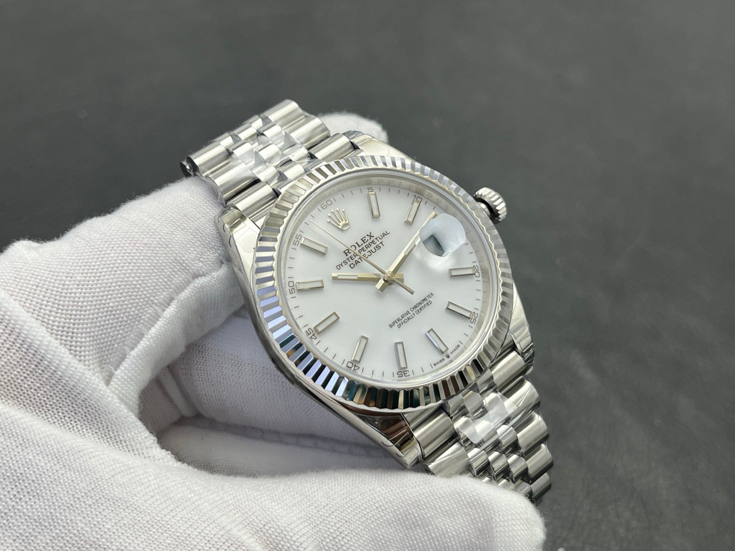 C-Factory -White - Silver 904L Steel- Automatic - 41mm