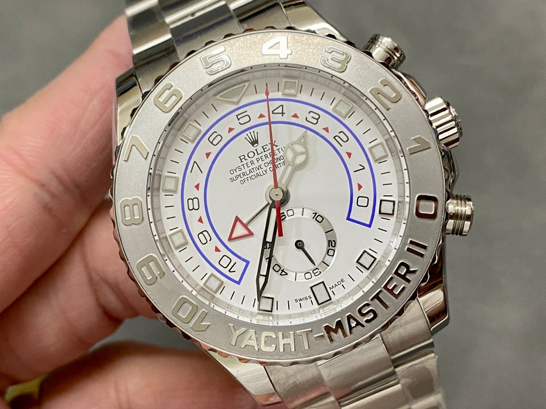 C-Factory -Chronograph - Silver - 904L Steel - Automatic - 44mm