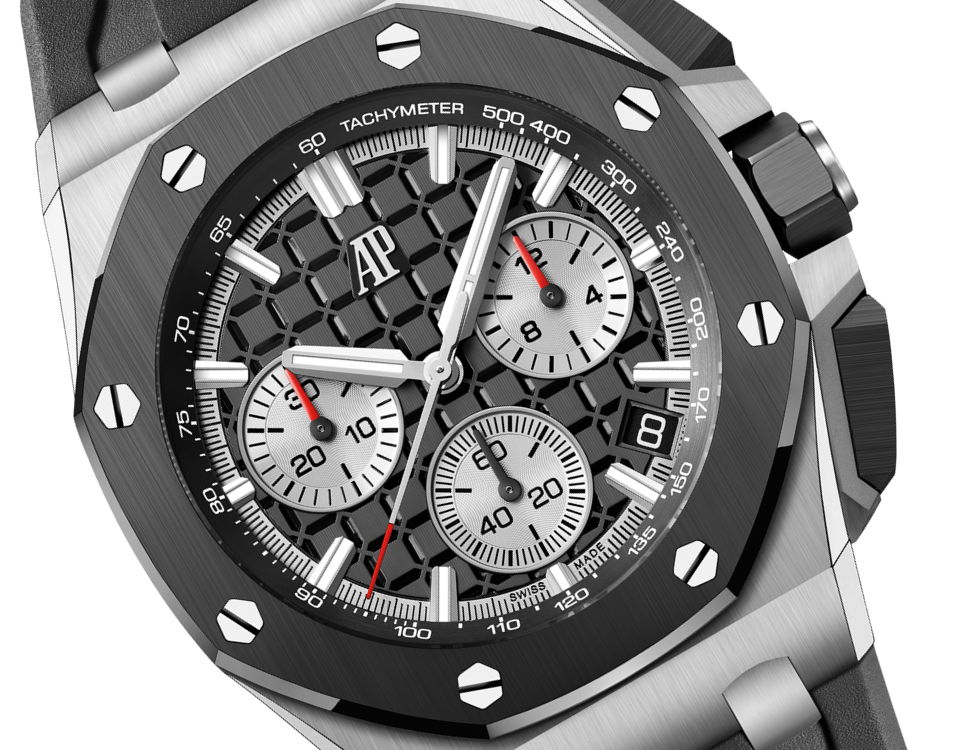 Chronograph-Black OFFs - Black Rubber - Quartz - 43mm