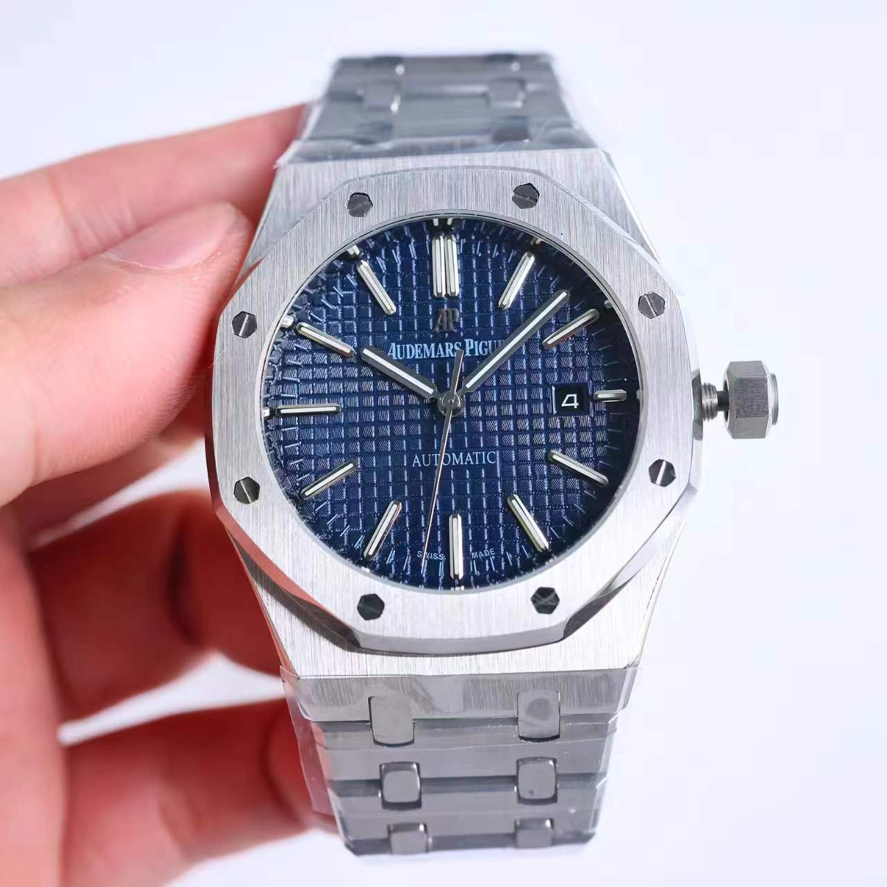 Blue Steel - Silver 904L Steel - Automatic - 41mm