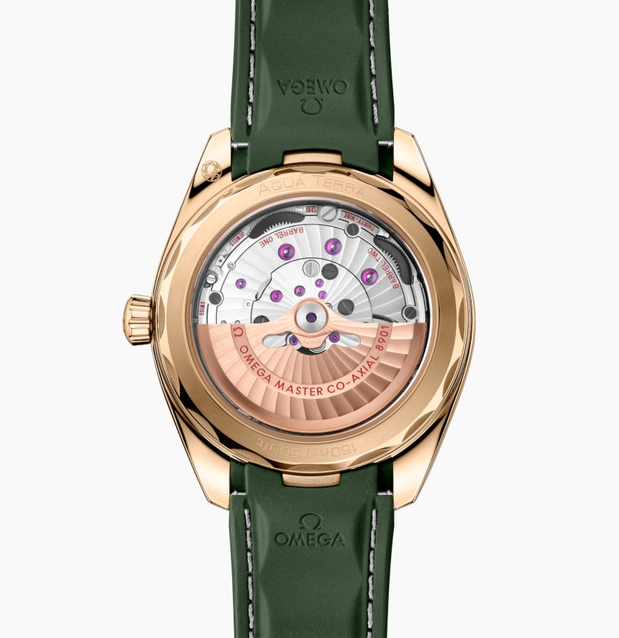 Yellow gold - Green -Green Rubber - Automatic - 41mm
