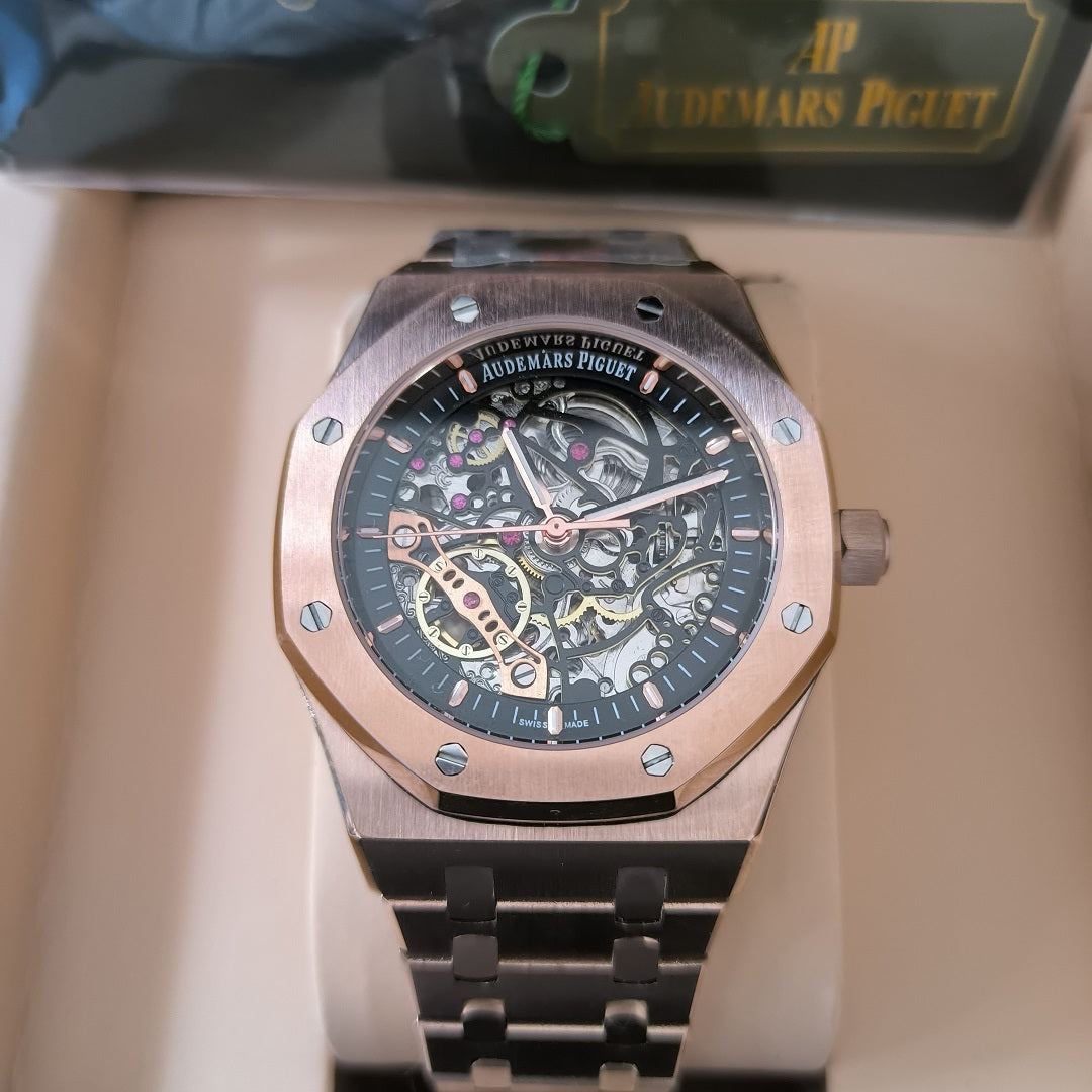 Rose Gold - Hollow 904L Steel - Automatic - 41mm