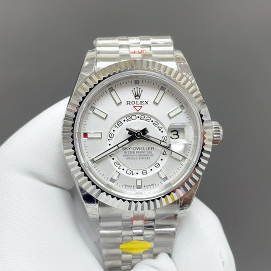 C-Factory -White Silver - White 904L Steel - Automatic - 42mm