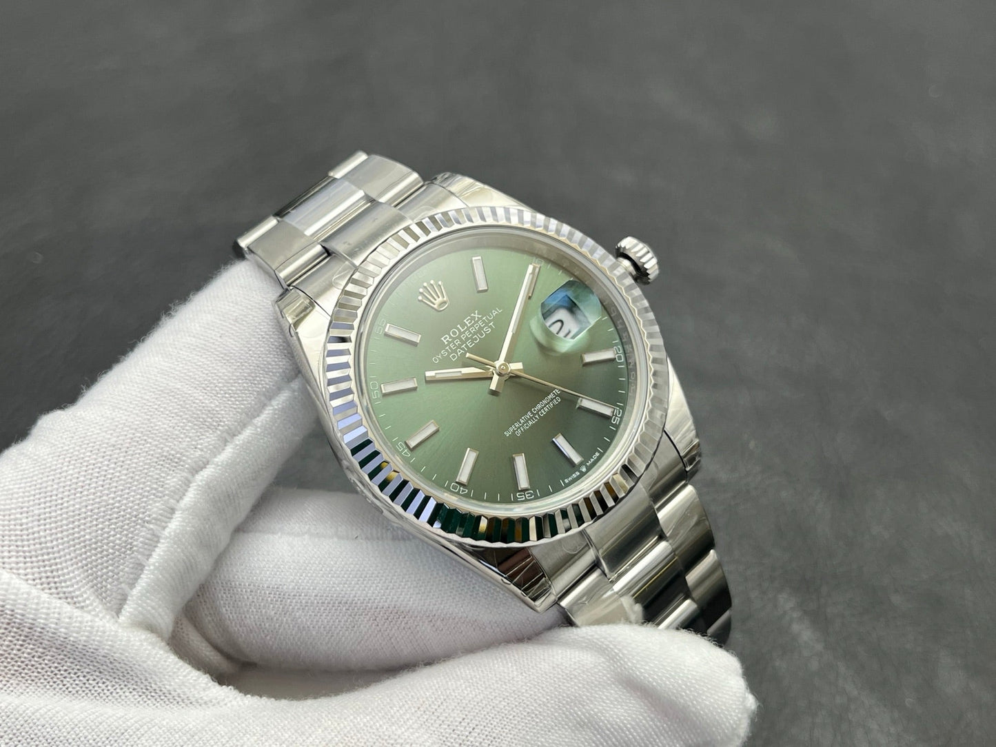 C-Factory -Green - Silver 904L Steel- Automatic - 41mm