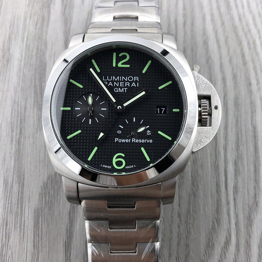 3D Black Mesh - White 904L Steel - Silver 904L -Automatic - 44mm