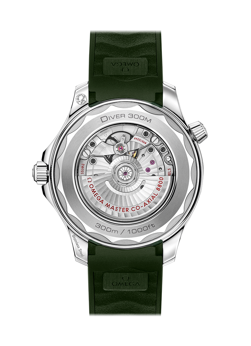 Green Steel - Rubber - Automatic - 42mm