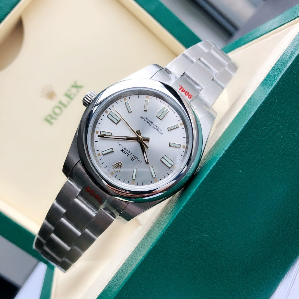 White Silver - Steel 904L Silver - Automatic-41mm/31mm