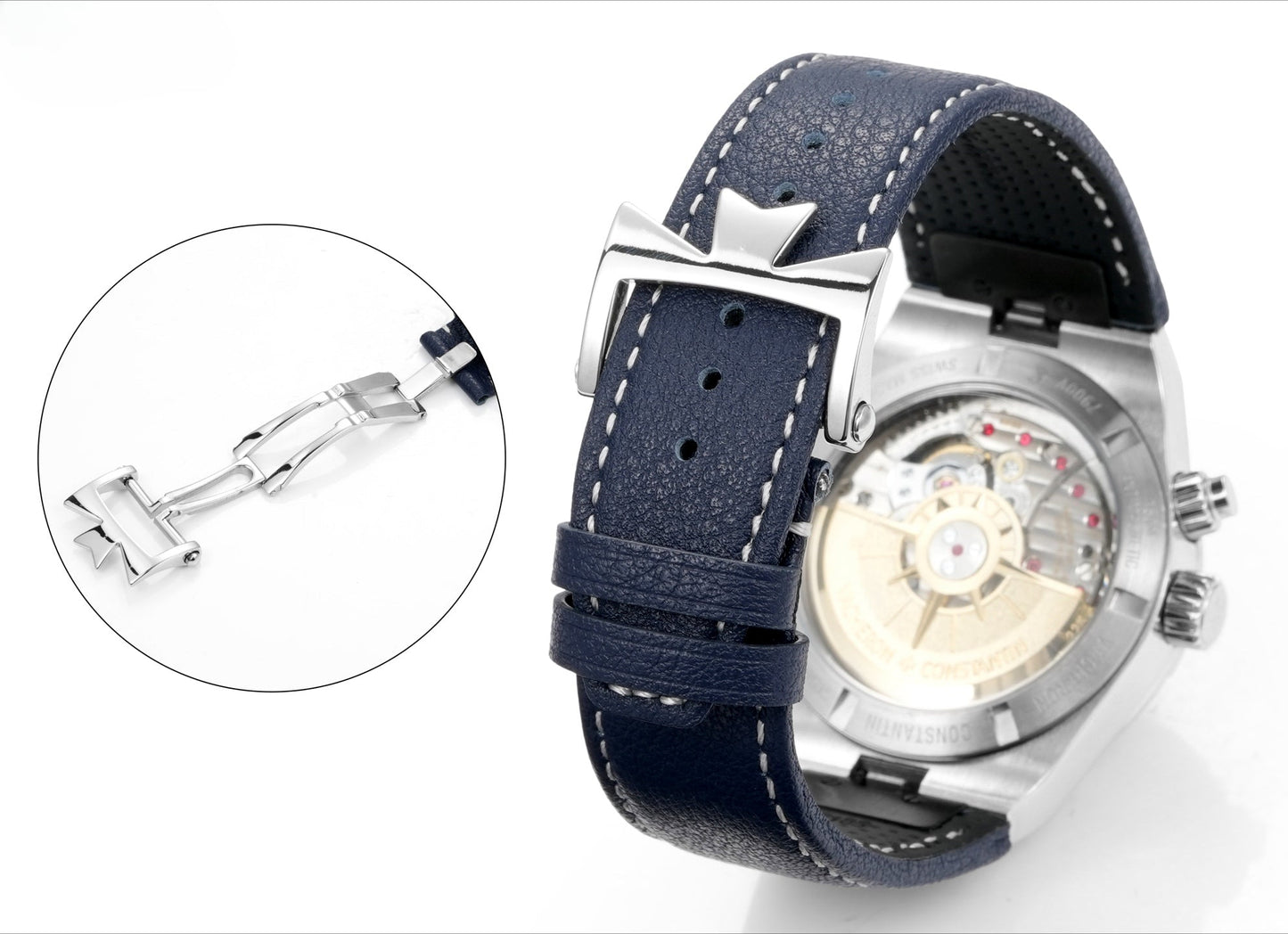 White Blue - Blue Leather - Automatic - 41mm
