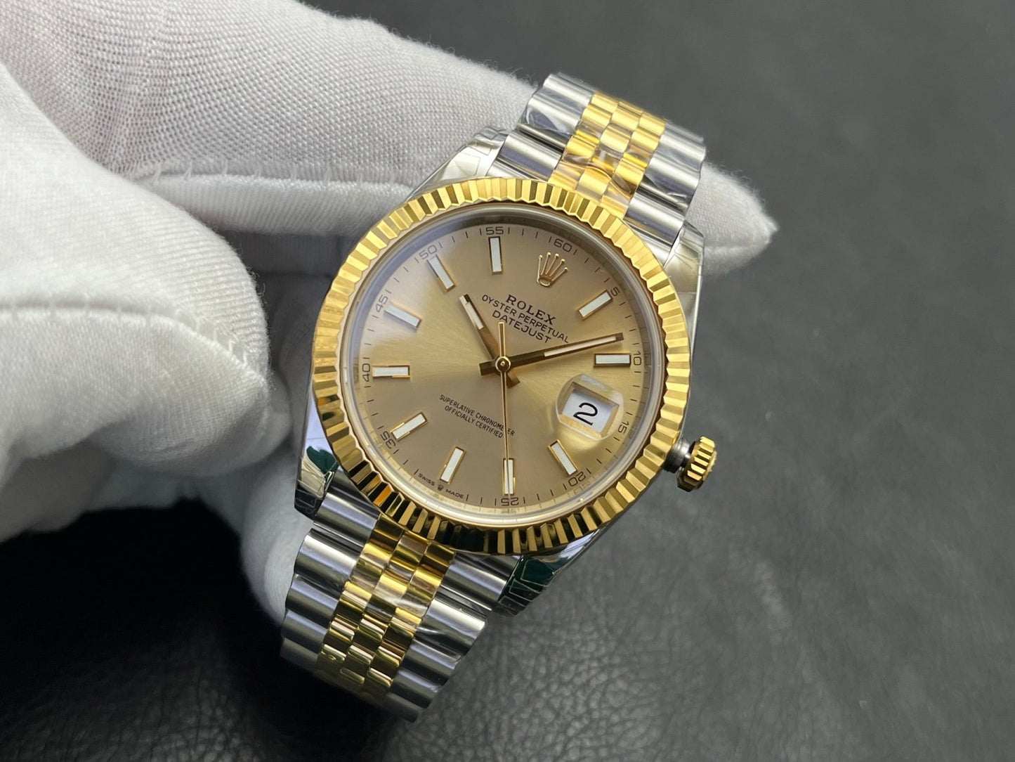 C-Factory -Yellow - Silver Yellow 904L Steel- Automatic - 41mm