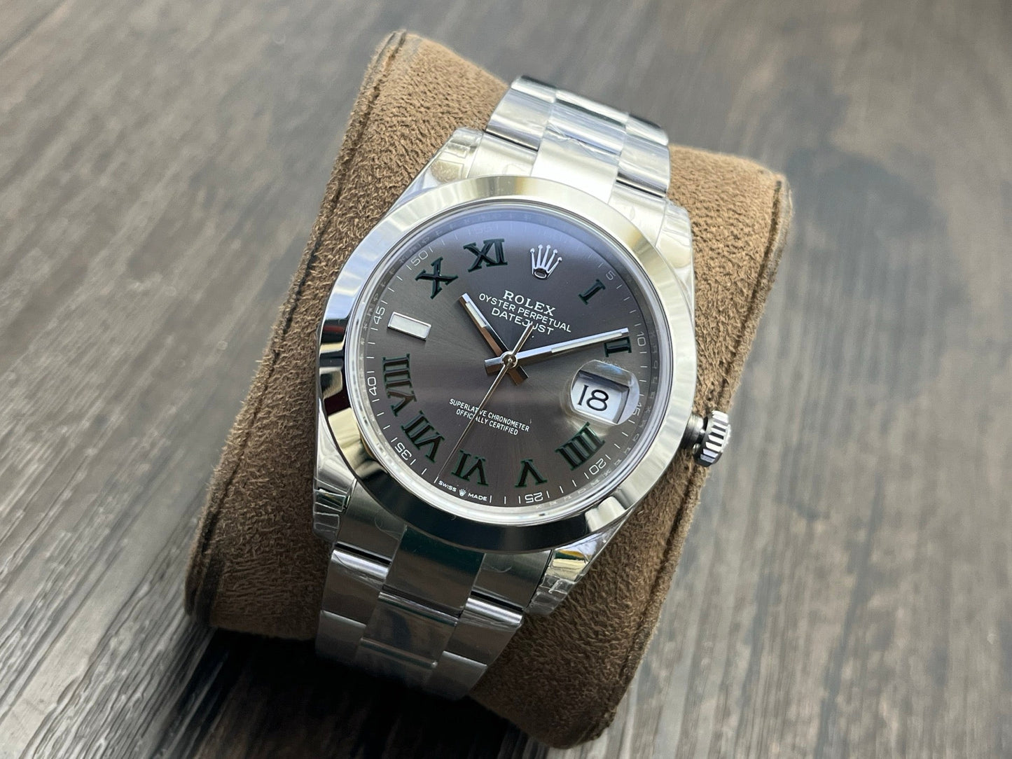 C-Factory -Grey - Smooth Bezel - Silver 904L Steel- Automatic - 41mm