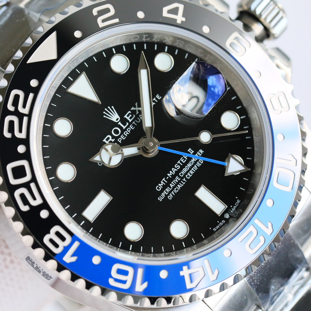 C-Factory - Blue Black- Silver 904L Steel - Automatic - 40mm