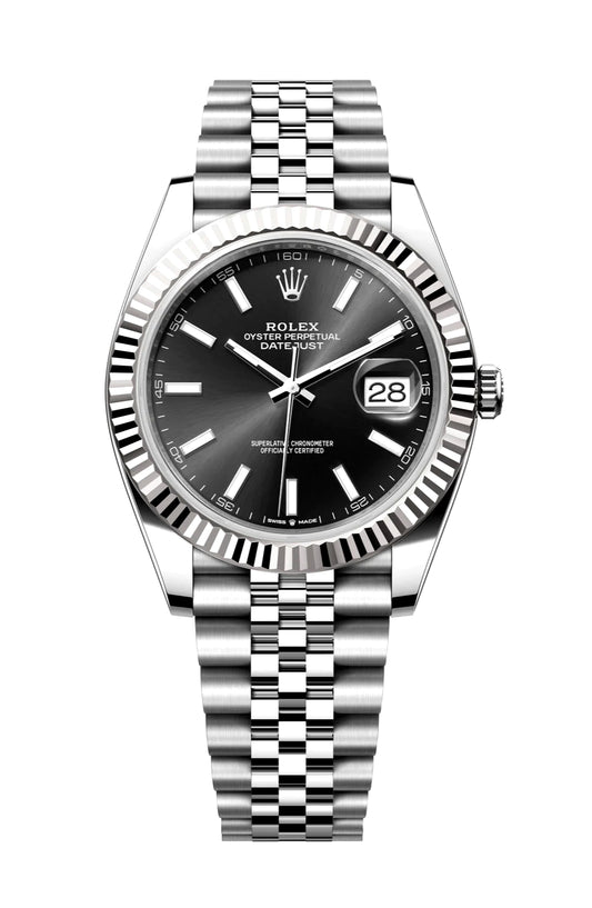 Black Silver Steel - 904L Steel - Automatic- 41mm