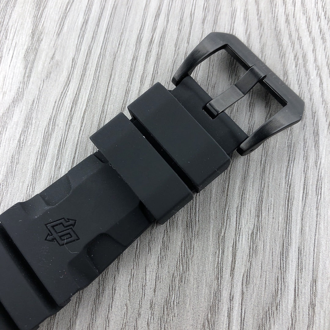 Black - Black 904L Steel - Black Rubber -Automatic - 47mm