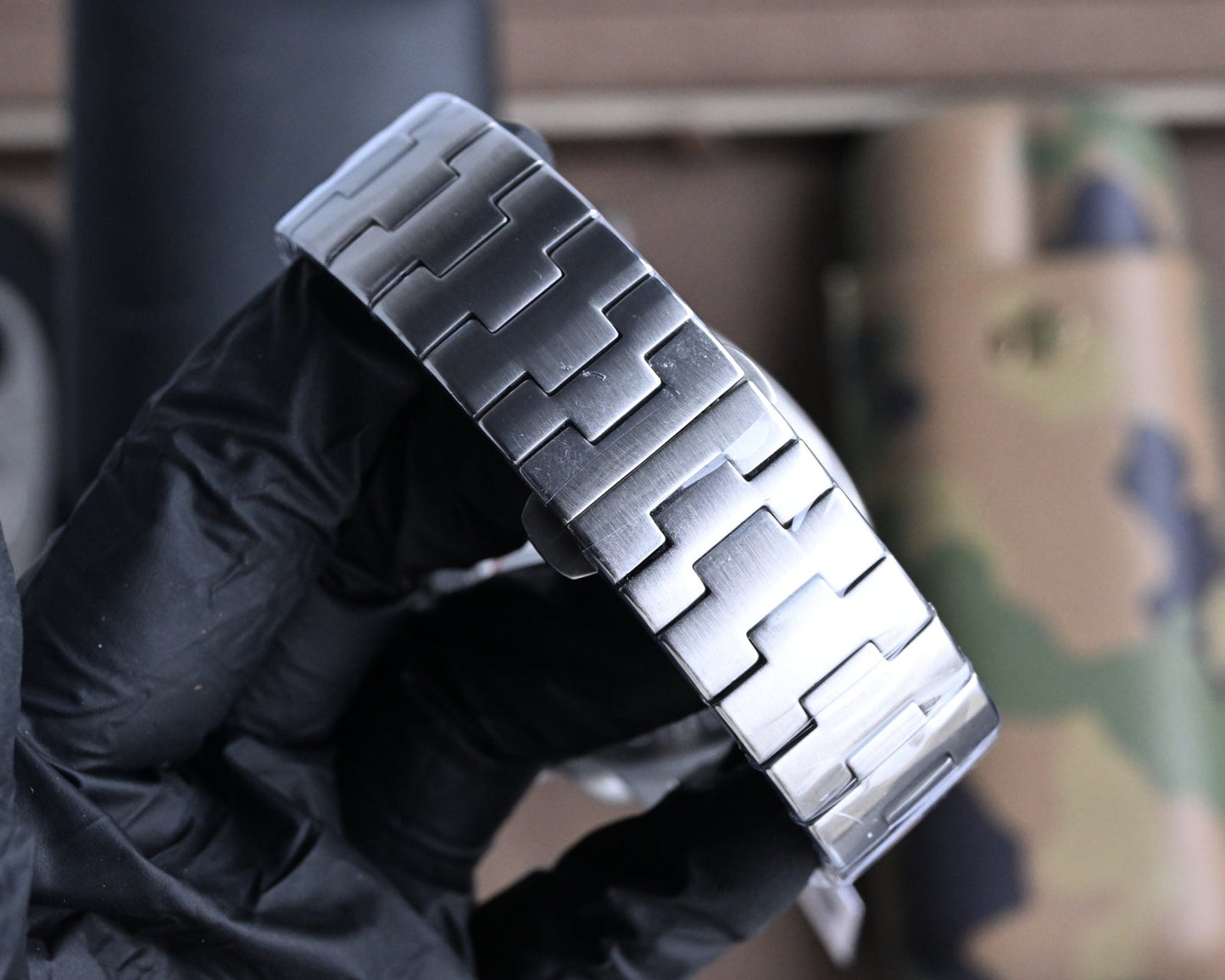 316L Black Silver - White 316L Steel - Automatic - 47mm