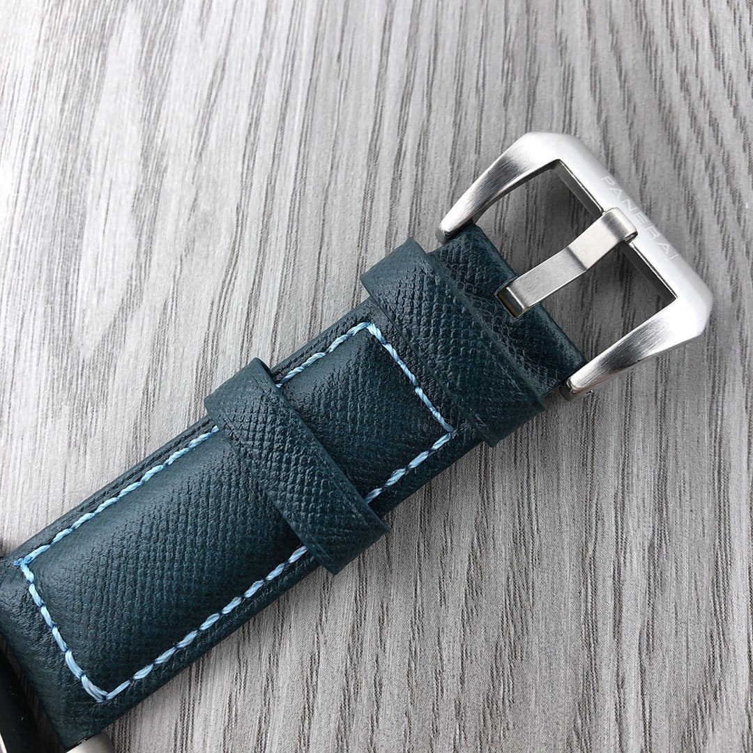 White Silver 904L Steel - Blue Rubber -Automatic - 44mm