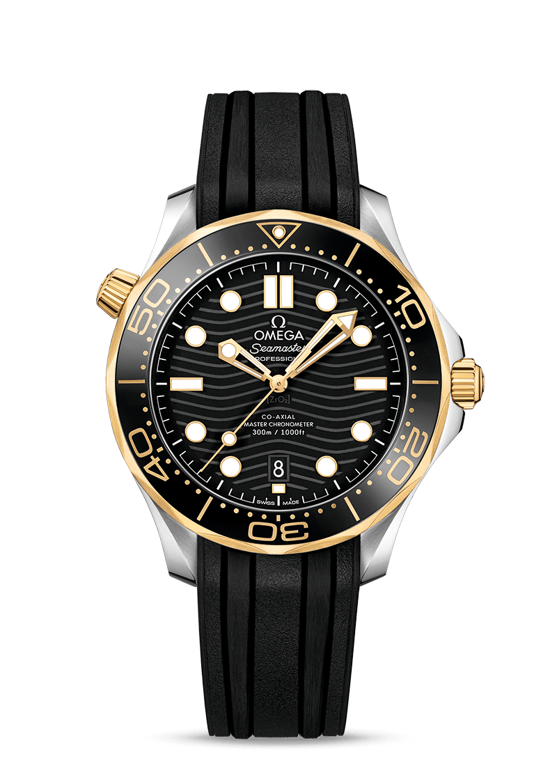 Black Dial Steel - Black Rubber - Automatic - 42mm