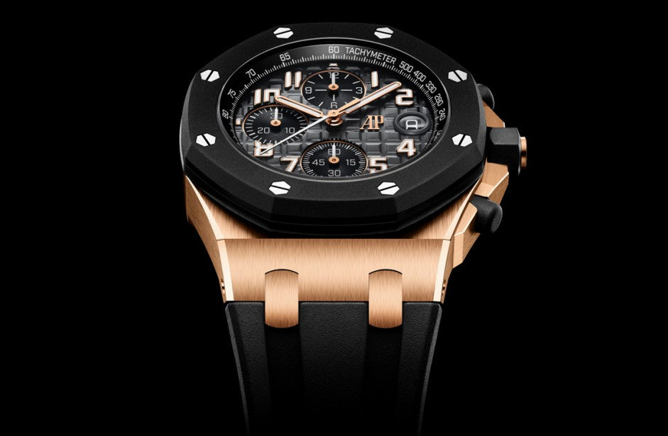 Black OFFs - Black Rubber -Chronograph - Quartz - 42mm