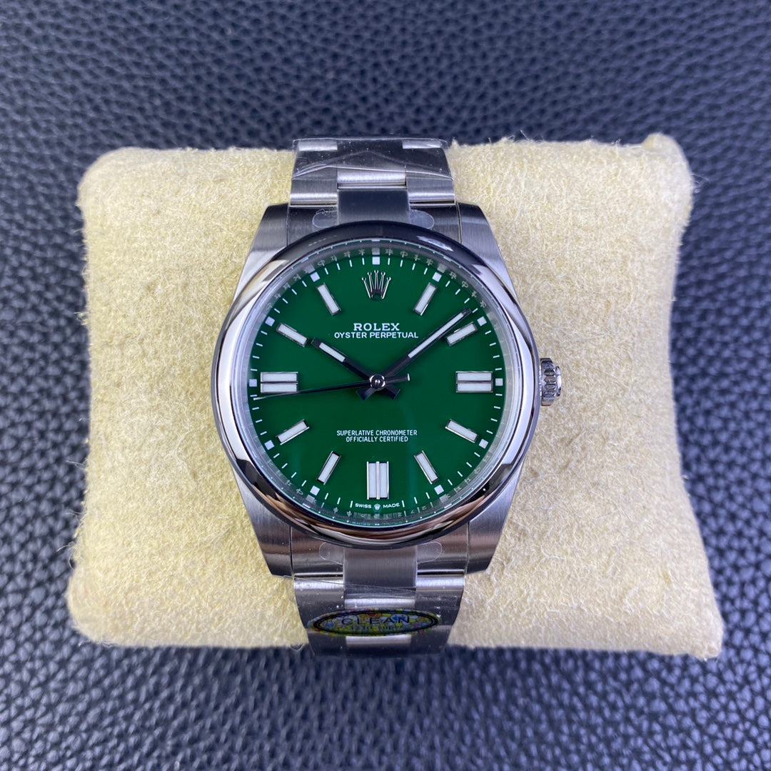 C-Factory - Green - Silver 904L Steel- Automatic - 41mm