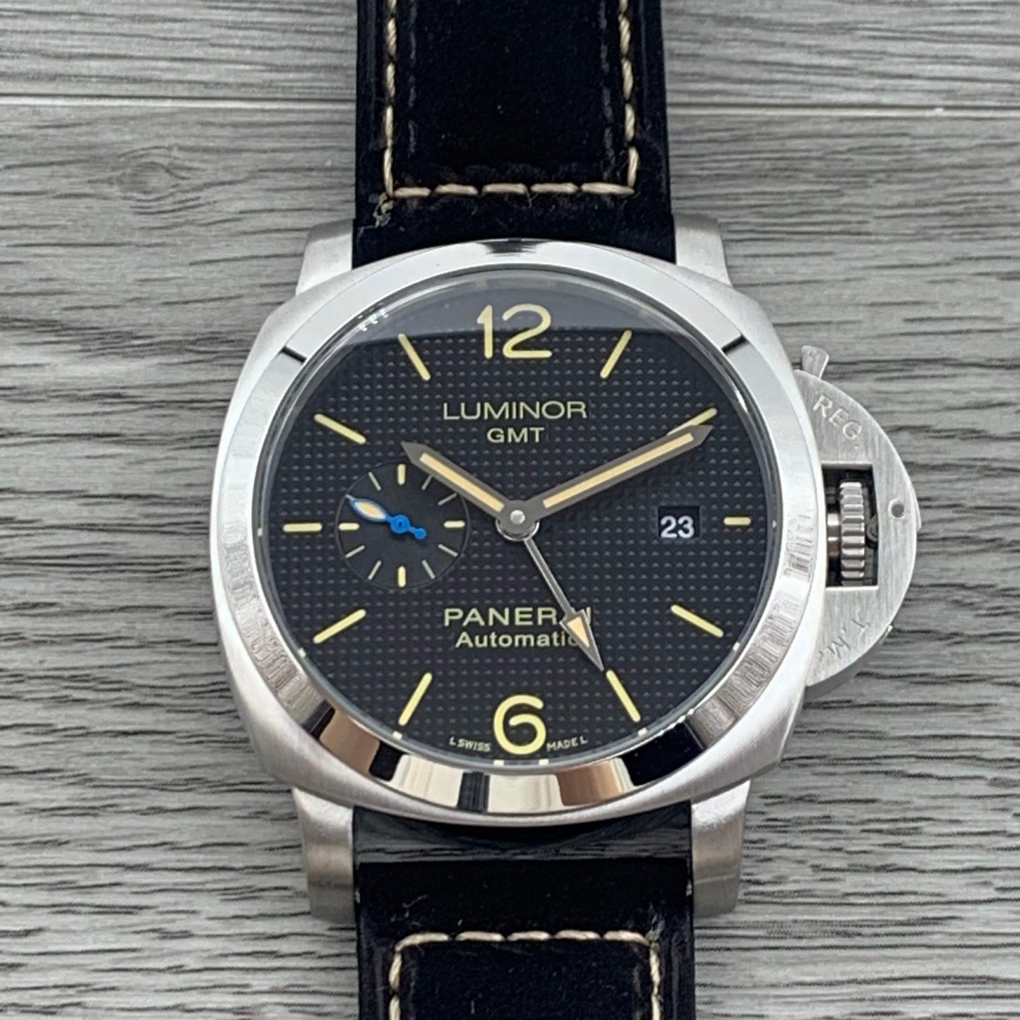 3D Black Mesh - Silver 904L Steel - Black Rubber -Automatic - 44mm