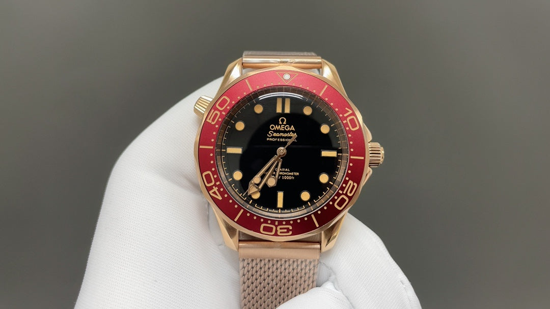 Black Red - Yellow 904L Steel - Automatic - 42mm
