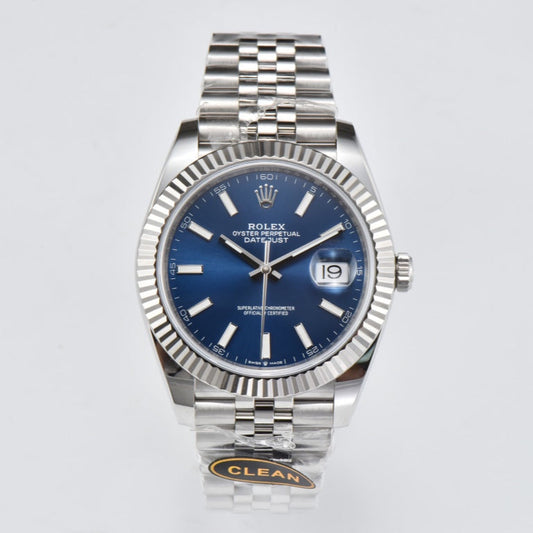 C-Factory - Blue - Silver 904L Steel- Automatic - 41mm