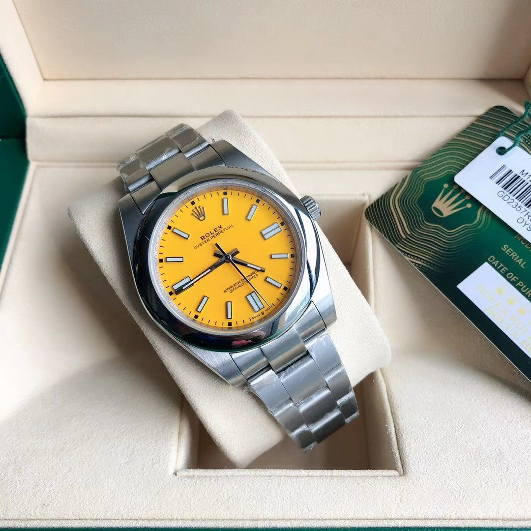 Yellow Silver - Steel 904L Silver - Automatic-41mm/31mm